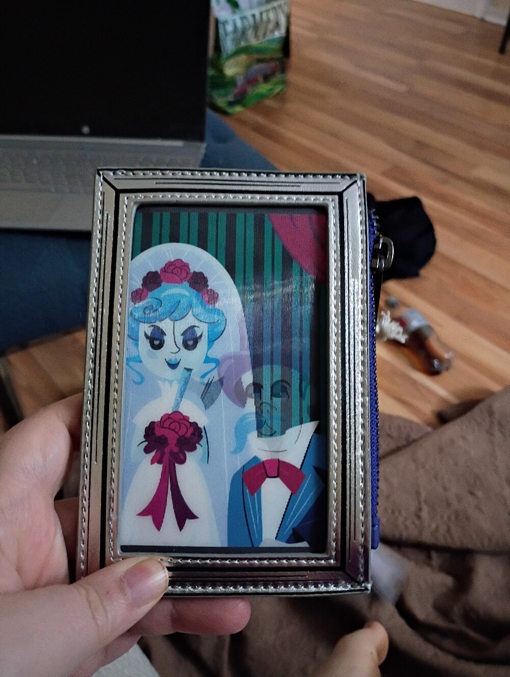 Haunted Mansion Lenticular Card Holder